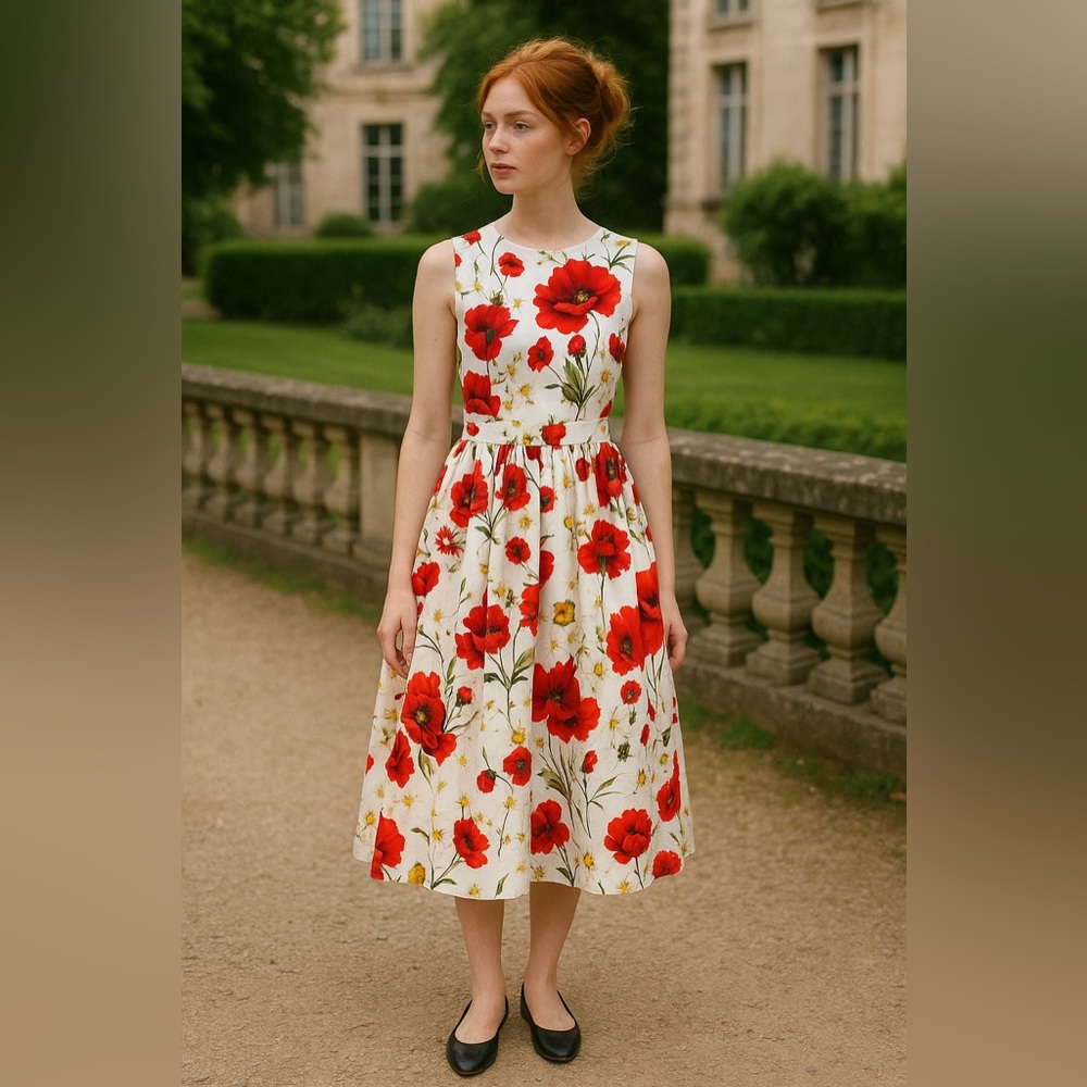 Dolce & Gabbana Multicolor Floral Fabric